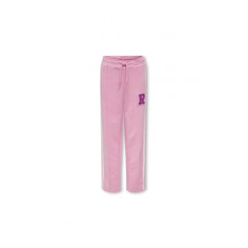 Pantaloni lungi -  301377597 - Bumbac - Roz