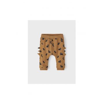 Pantaloni lungi -  301468455 - Bumbac organic - Elastan - Maro