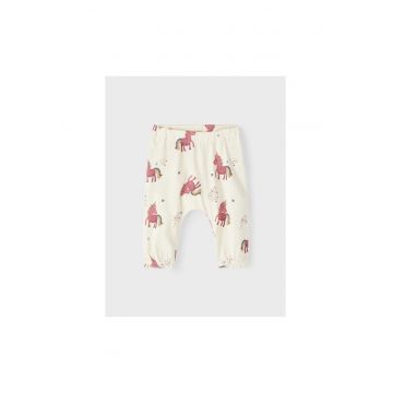 Pantaloni lungi -  301468479 - Bumbac - Ecru