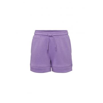Pantaloni lungi -  301767572 - Bumbac - Poliester - Violet