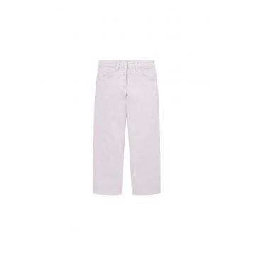 Pantaloni lungi -  301926733 - Bumbac - Violet