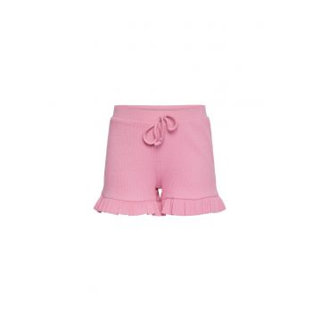 Pantaloni lungi -  301978480 - Bumbac - Elastan - Violet