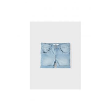 Pantaloni lungi -  301992875 - Bumbac - Albastru