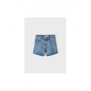 Pantaloni lungi -  301993919 - Bumbac - Albastru