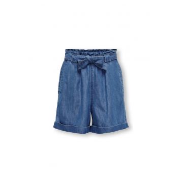 Pantaloni lungi -  301998457 - Bumbac - Albastru
