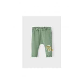 Pantaloni lungi -  302000609 - Bumbac organic - Elastan - Verde