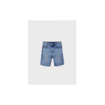 Pantaloni lungi -  302020799 - Bumbac - Poliester - Albastru