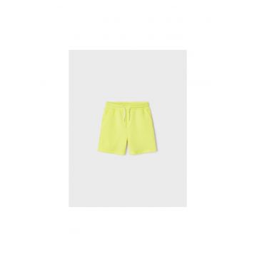 Pantaloni lungi -  302021581 - Bumbac - Poliester - Elastan - Galben