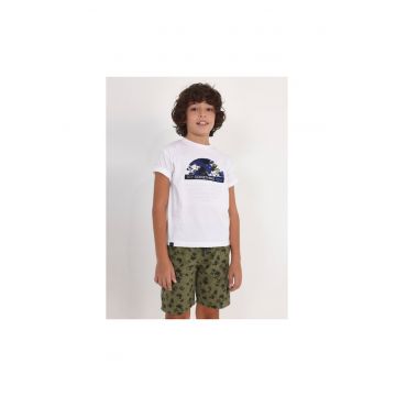 Pantaloni lungi -  302031603 - Bumbac - Kaki