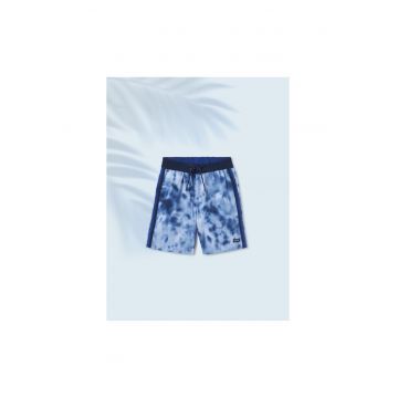 Pantaloni lungi -  302033447 - Poliester - Albastru