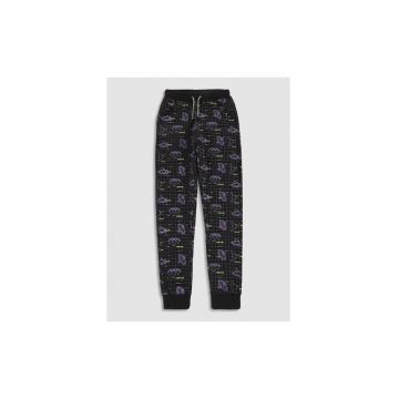 Pantaloni lungi -  302623464 - Bumbac - Negru