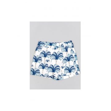 Pantaloni lungi -  302712533 - Bumbac - Albastru