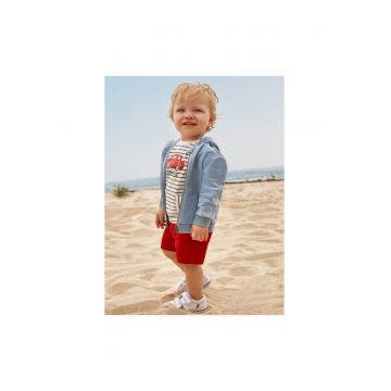 Pantaloni lungi -  Bumbac - Rosu - 32105