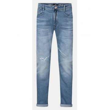 Blugi barbati -  303711221 - Albastru - Bumbac