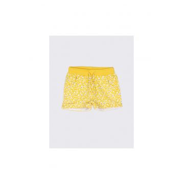 Pantaloni lungi -  302634347 - Bumbac - Galben