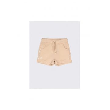 Pantaloni lungi -  302634378 - Bumbac - Elastan - Bej
