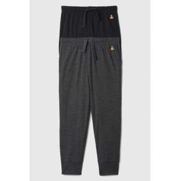 Set de pantaloni de trening din amestec de bumbac - 2 piese