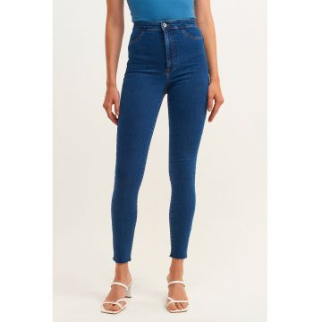 Blugi skinny crop