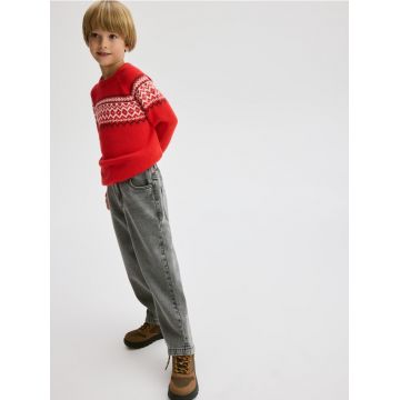 Reserved - Pantaloni classic denim regular - gri
