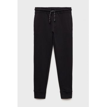 Pantaloni lungi din bumbac cu snururi