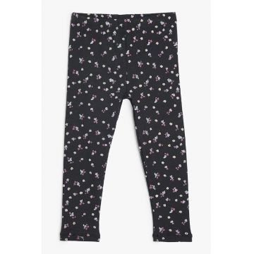 Pantaloni regular fit din amestec de bumbac