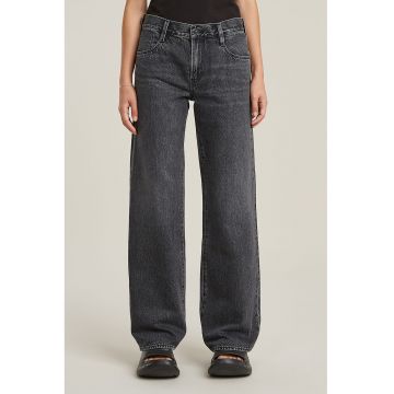 Blugi relaxed fit Judee - Gri carbune