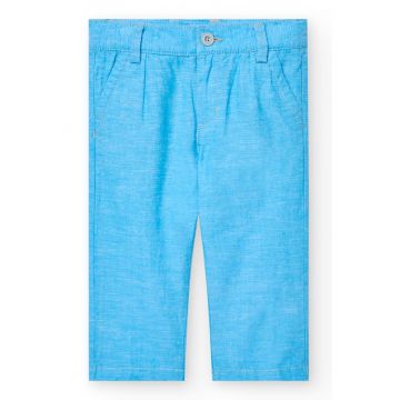 Pantaloni din amestec de in