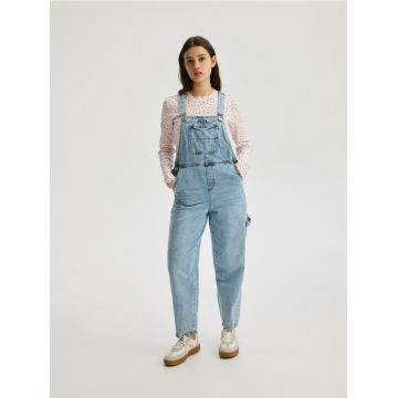 Reserved - GIRLS` DUNGAREES - albastru