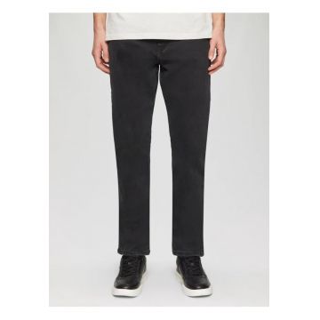 Blugi barbati Rick - croiala Slim Fit - talie medie -  Negru - W29 L32