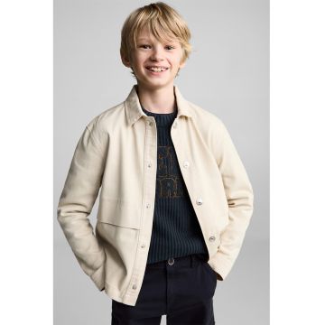Pantaloni cargo cu fermoar