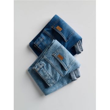 Reserved - BOYS` JEANS TROUSERS - albastru