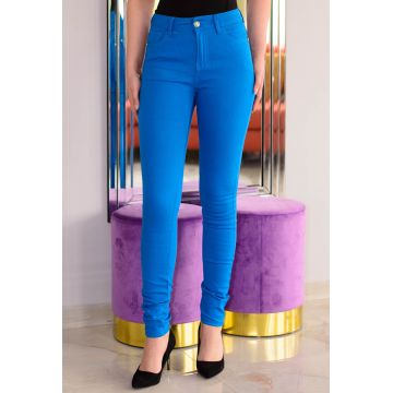 Blugi Top Waist Blue