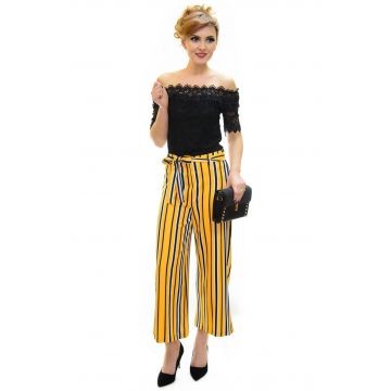 Pantaloni Culotte Modern Legacy Yellow