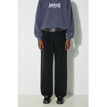 AMBUSH jeansi Waist Detail Denim Pants barbati BMYB003S24DEN AMBUSH jeansi Waist Detail Denim Pants barbati BMYB003S24DEN