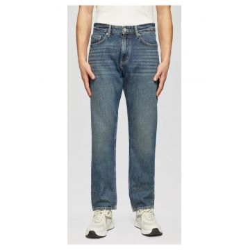 Blugi barbati Pete - cu talie medie - Regular fit - Straight leg -  Albastru