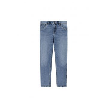 Blugi conici cu 5 buzunare