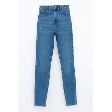 Blugi crop super skinny
