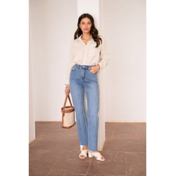 Blugi dama Maddie Straight  albastru deschis JD404A-1 16699