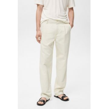 Blugi regular fit cu talie medie