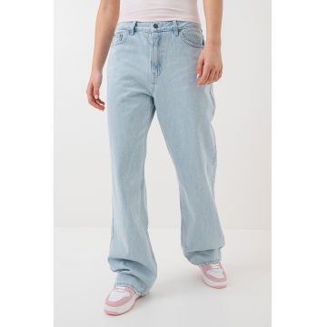 Blugi relaxed fit cu 5 buzunare