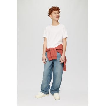 Blugi relaxed fit cu buzunare