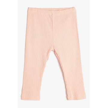 Colanti striati cu talie elastica