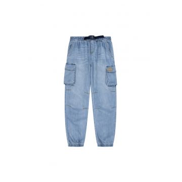Jeggings cu talie cu catarama