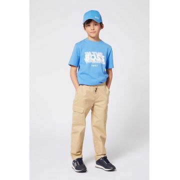 Pantaloni cargo cu talie ajustabila