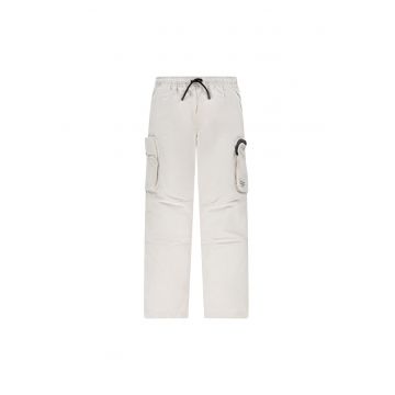 Pantaloni cargo din amestec de bumbac