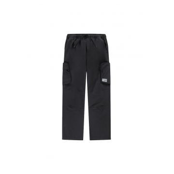 Pantaloni cargo din amestec de bumbac