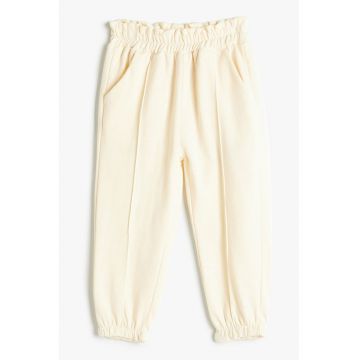 Pantaloni de trening cu croiala conica