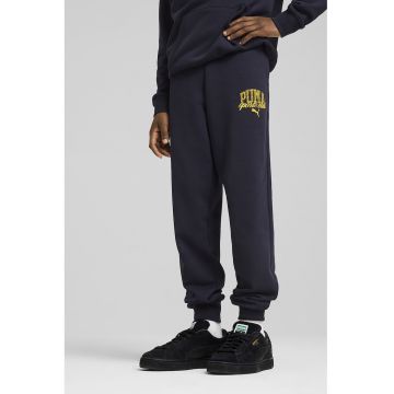 Pantaloni de trening din bumbac cu logo