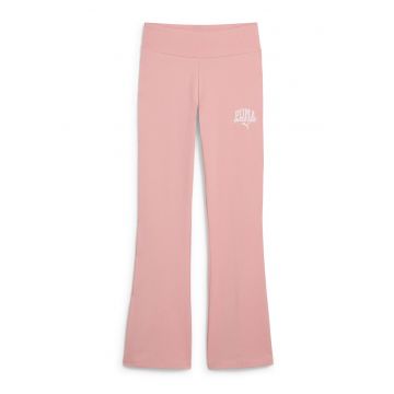 Pantaloni evazati cu logo