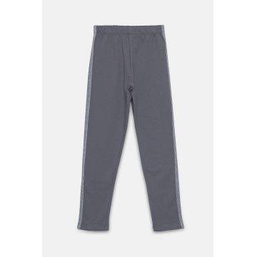 Pantaloni regular fit din amestec de bumbac